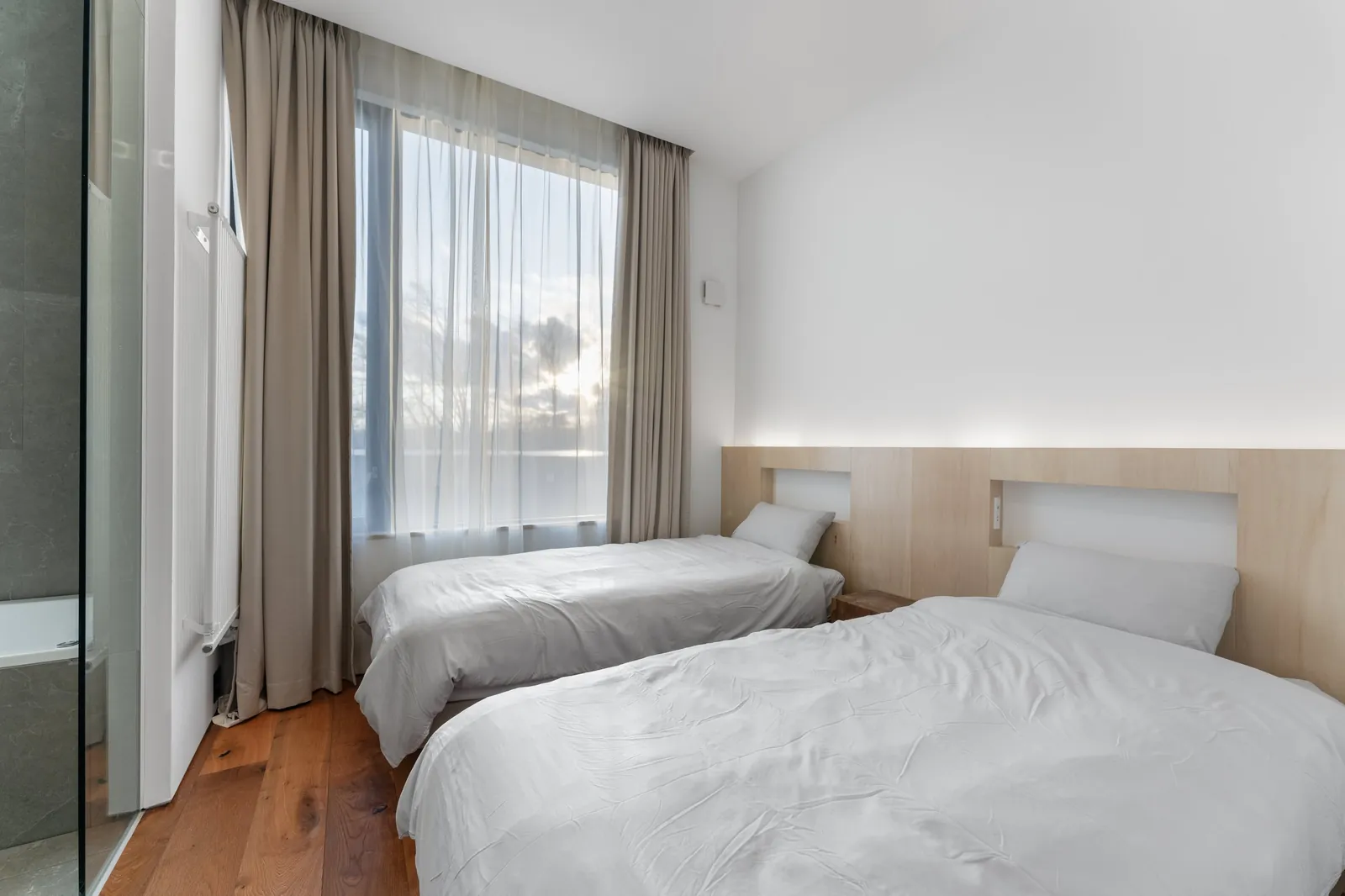 Twin bedroom at Aoyama Villa Niseko